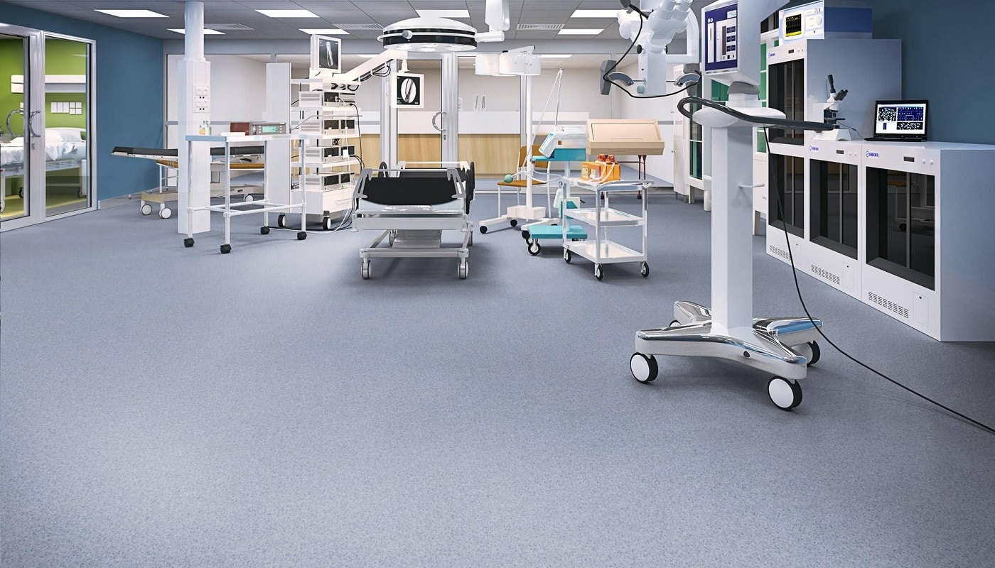 Hastane Klinik Pvc Yer Kaplamaları